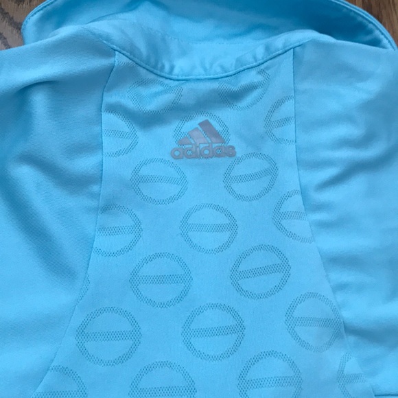 Adidas Men’s Light Blue Golf Polo - Picture 6 of 8